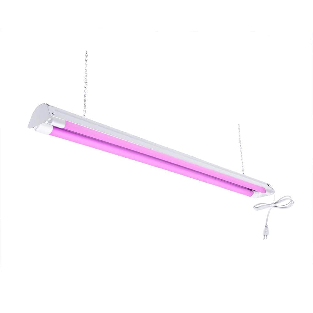 4 ft. 32-Watt 2-Light LED Grow Light (LED Tubes Included) - Hercitys