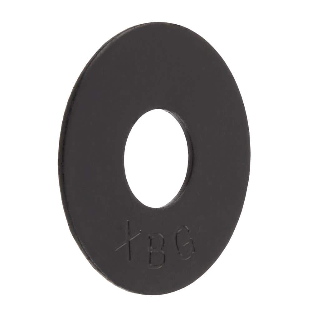 1/2 in. x 1-1/2 in. Black Deck Bolt Exterior Fender Washer (50-Pack) - Hercitys