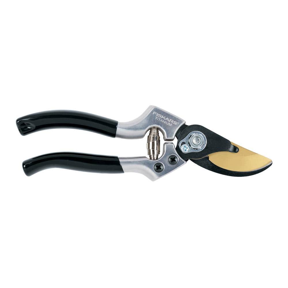1 in. Titanium Coated Steel Blade Bypass Hand Pruner - Hercitys