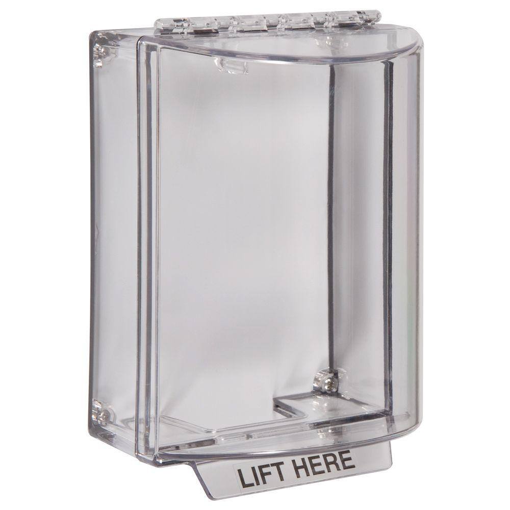 1-1/4 in. Clear Universal Stopper without Horn Housing and Surface Mount - Hercitys
