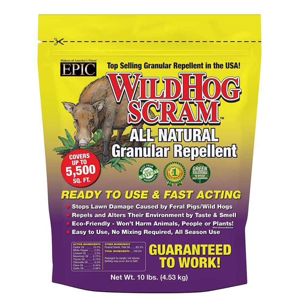 10 lbs. Wild Hog Repellent Granular Bag - Hercitys