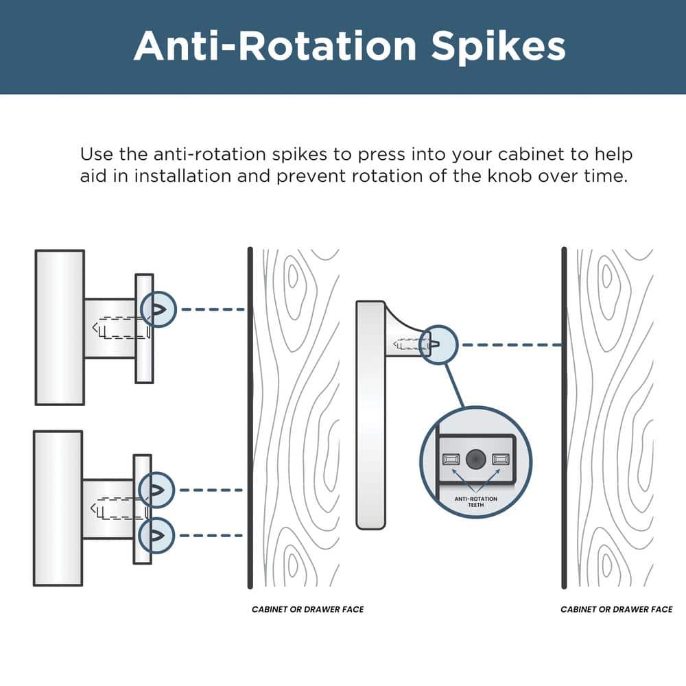 (10-Pack) Webber 1-1/8 in. (29 mm) Classic Brushed Nickel Square Cabinet Knobs - Hercitys
