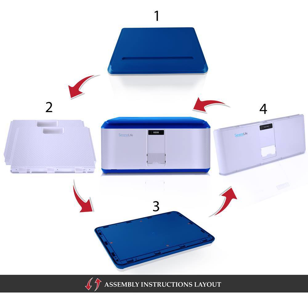 21 Gal. Locking Storage Container Bin - Hercitys