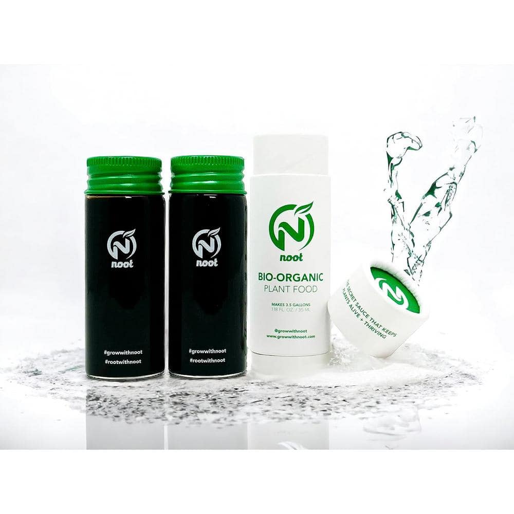 1.18 oz. Organic Indoor Houseplant Liquid Balanced Nutrition, Mycorrhizae All Season Plant Food .10 .15 .12 (2-Pack) - Hercitys