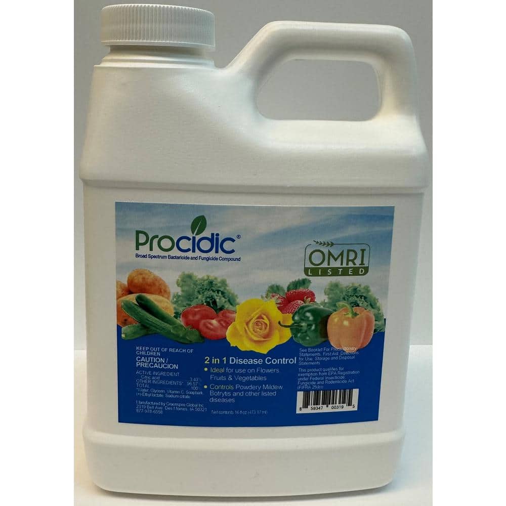16 oz. Concentrate Bactericide and Fungicide - Hercitys