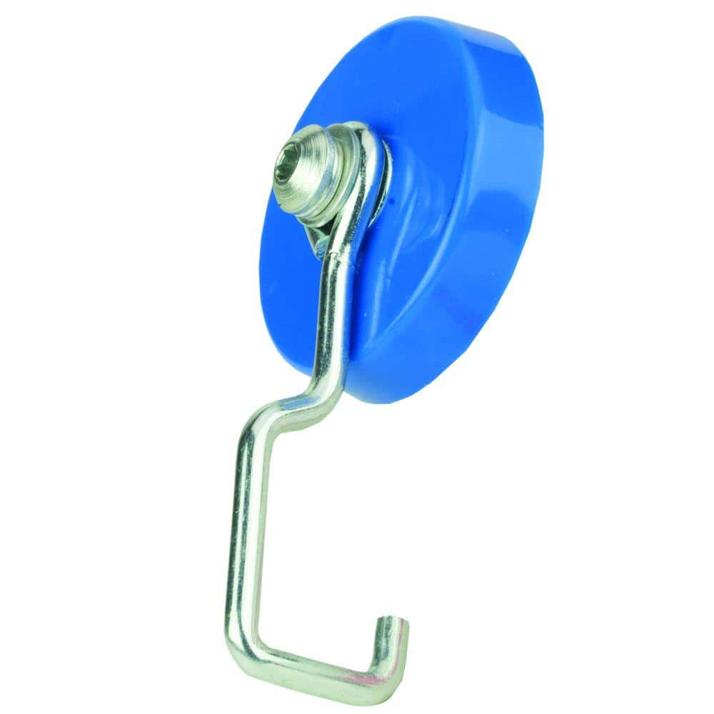 25 lb. Pull Reversible Blue Magnetic Hook - Hercitys