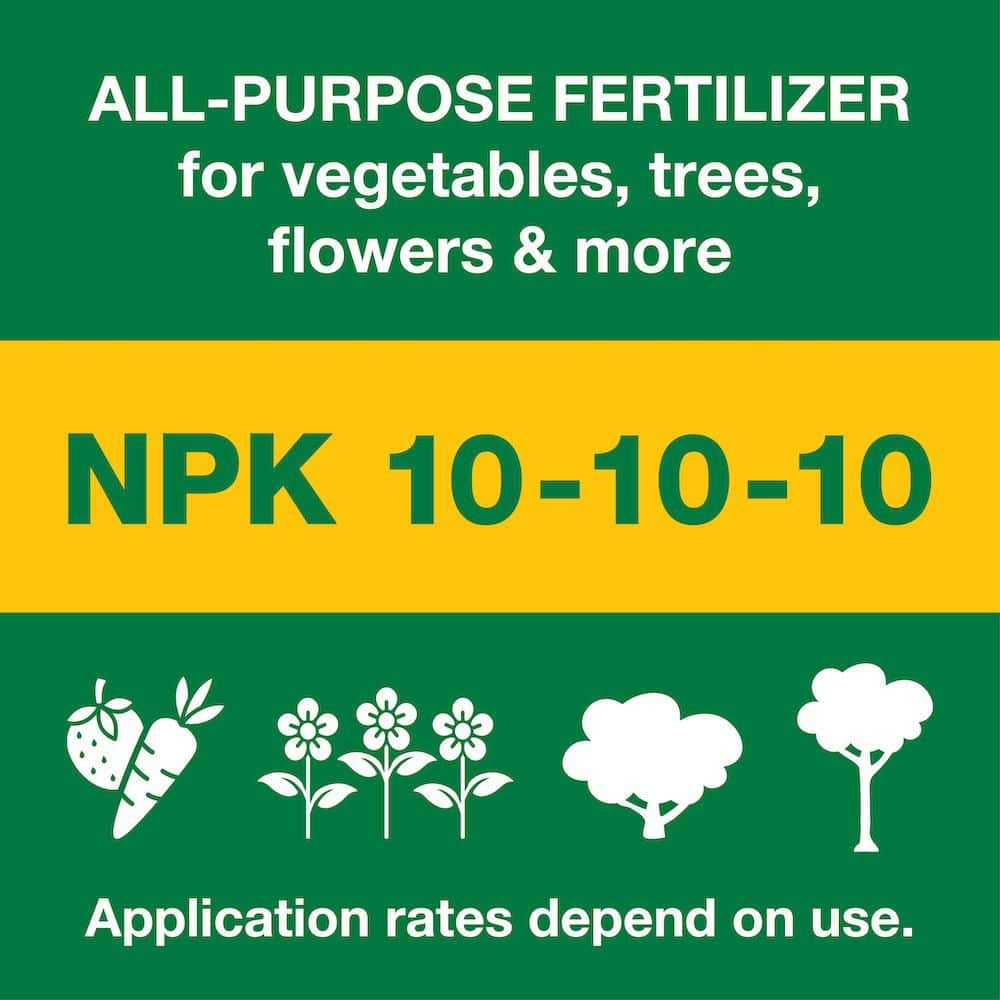 40 lb. All Purpose 10-10-10 Fertilizer for Plants and Gardens - Hercitys
