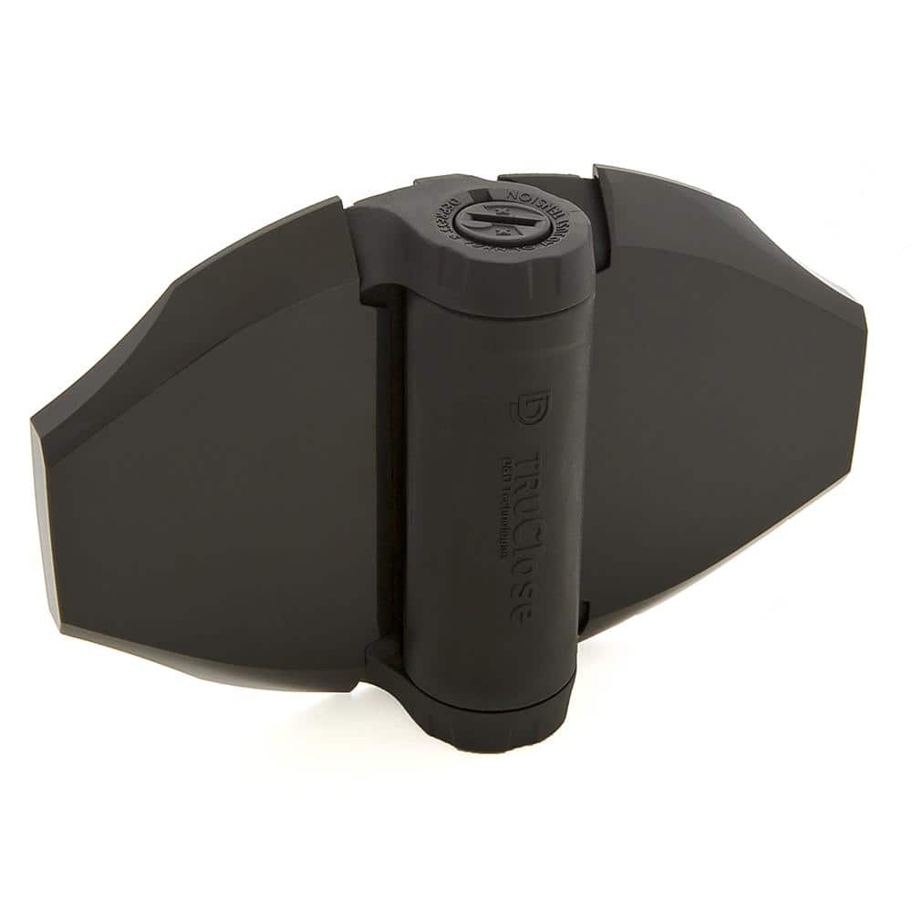 4-1/2 in. x 6-3/4 in. Black Polymer and Stainless Steel Hinge - Hercitys