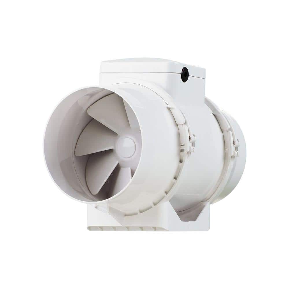200 CFM Power 5 in. Energy Star Rated Mixed Flow In-Line Duct Fan - Hercitys