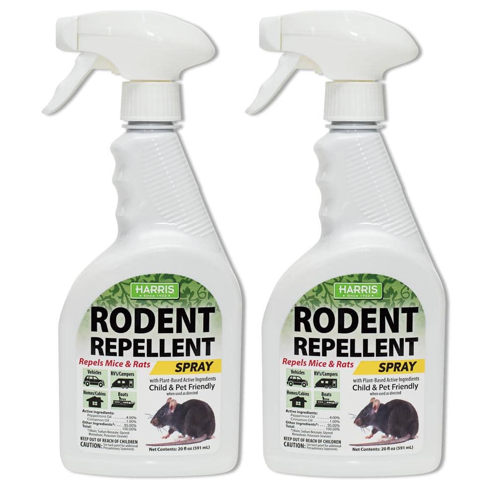 20 oz. Rodent Repellent Essential Oil Spray (2 Pack) - Hercitys