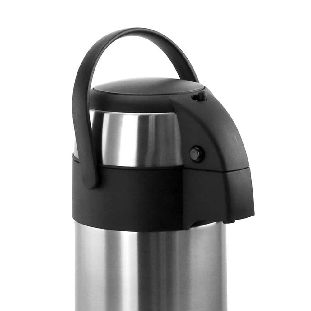 0.75 Gal. Stainless Steel Air Pot Hot Water Dispenser with Double Insulation - Hercitys