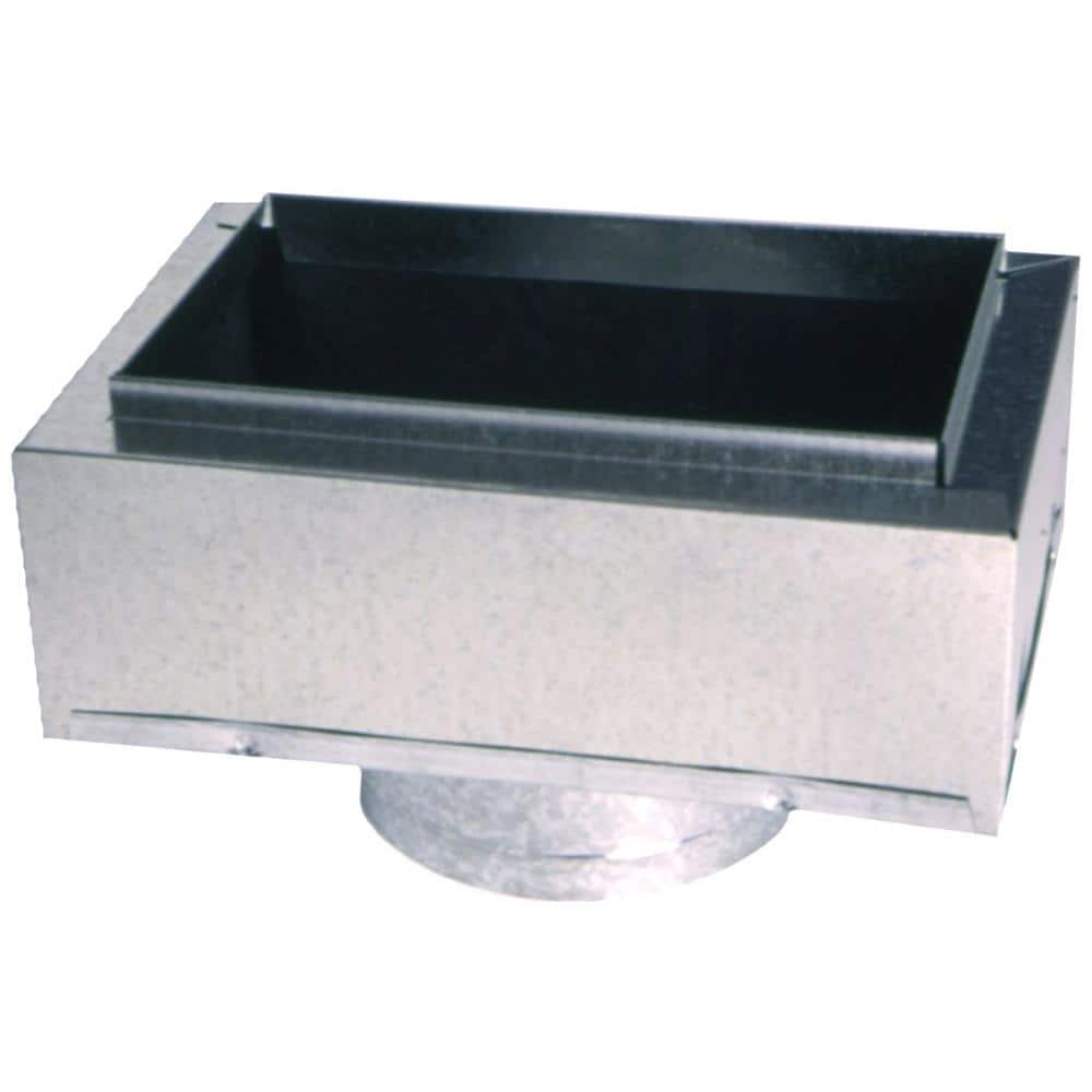 10 in. x 6 in. to 6 in. Insulated Register Box - Hercitys