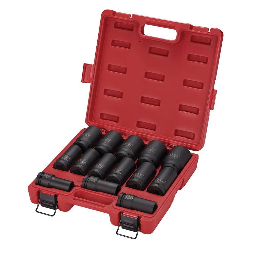 3/4 in. Drive Deep Impact Socket Set (14-Piece) - Hercitys