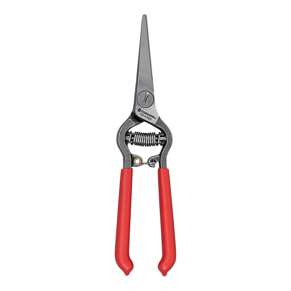 1.75 in. Pruning Shear Forged Steel Blade with Cushioned Non-Slip Grip Thinning Snip - Hercitys