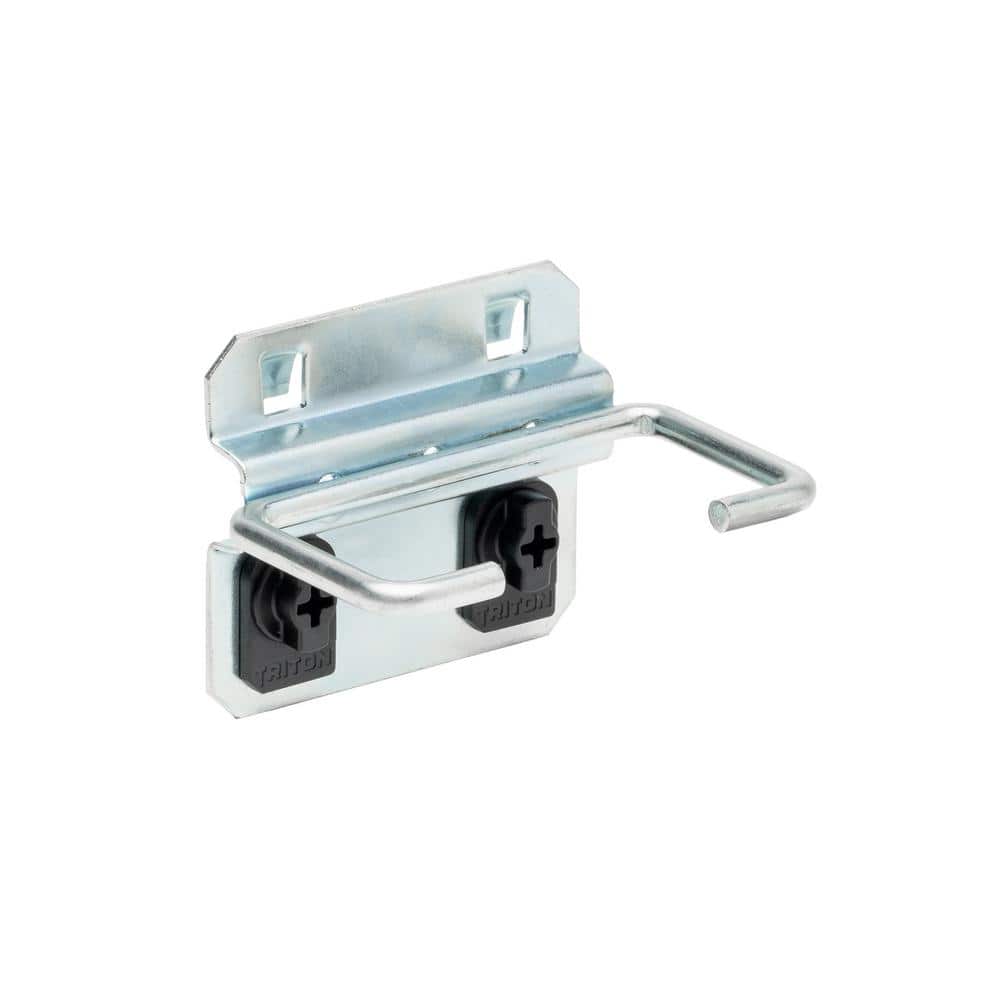 1.25 in. L Silver Zinc Plated Steel Closed Hammer/Pliers Holder for LocBoard (3-Pack) - Hercitys