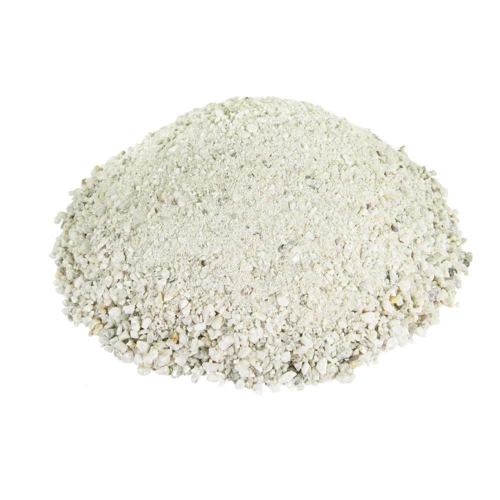 0.25 cu. ft. Golden White Ice Landscape Decomposed Granite 20 lbs. Rock Fines Ground Cover for Gardening and Pathways - Hercitys