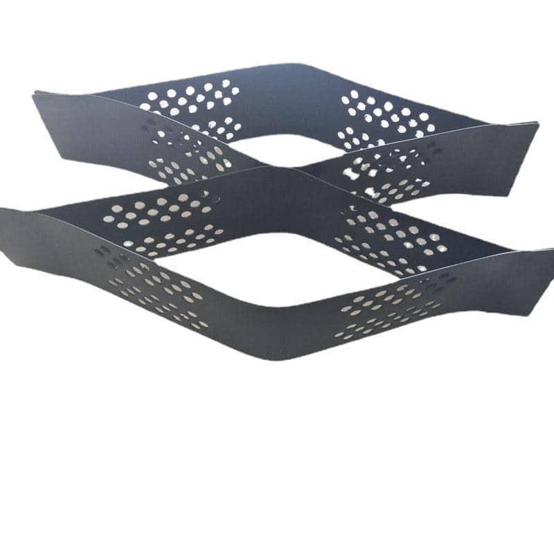 3.3 ft. x 16.5 ft. x 6 in. Black Plastic Plastic Geocell Used in Gardens, Paving, Landscaping - Hercitys