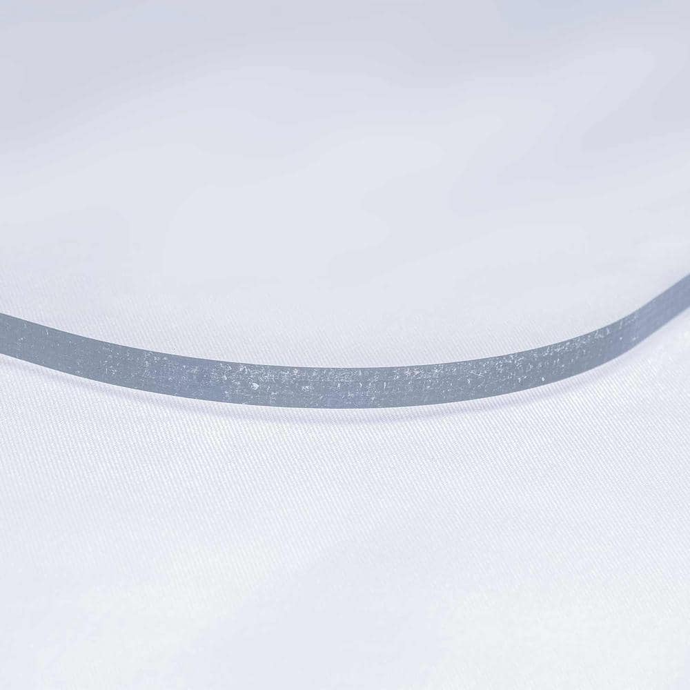 36 in. W x 48 in. L x 0.150 in. T Clear Polycarbonate Chair Mat for Carpet and Hard Floors - Hercitys