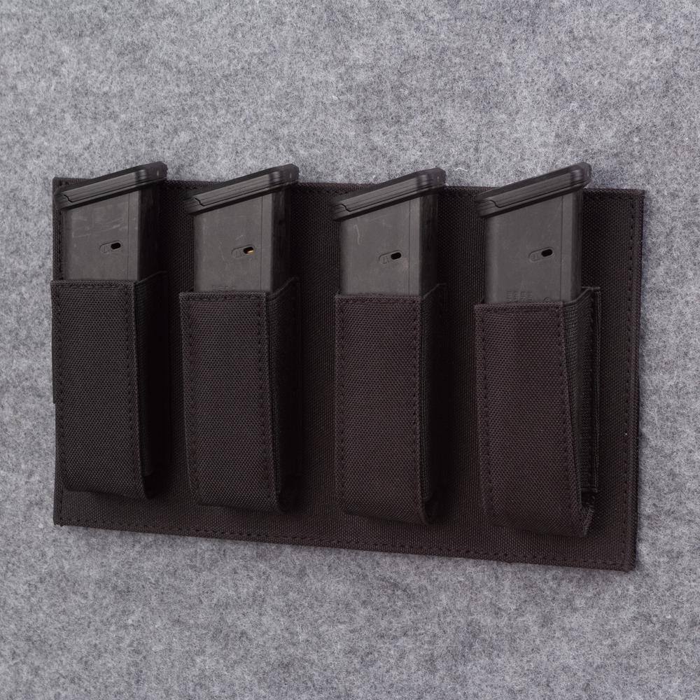 5-1/2 in. x 9-1/2 in. 4-Pistol Magazine Holder for Gun Safe - Hercitys