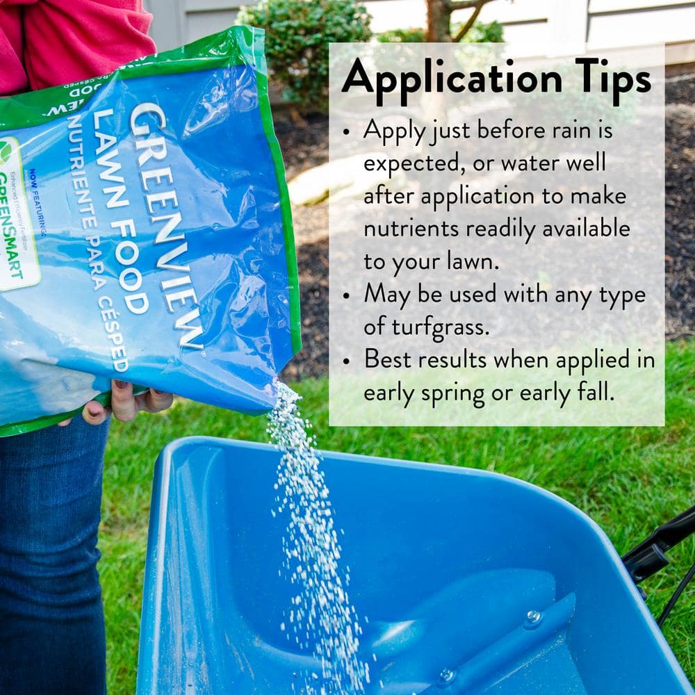 16 lbs. Lawn Food, Covers 5,000 sq. ft. (22-0-4) - Hercitys