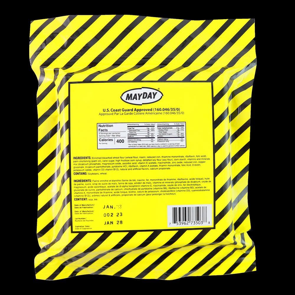 3600 Calorie Food Bar (10-Pack) - Hercitys