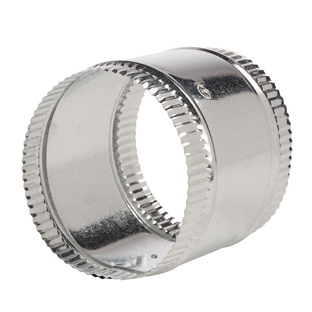 12 in. Flexible Duct and Sheet Metal Connector Splice Collar - Hercitys