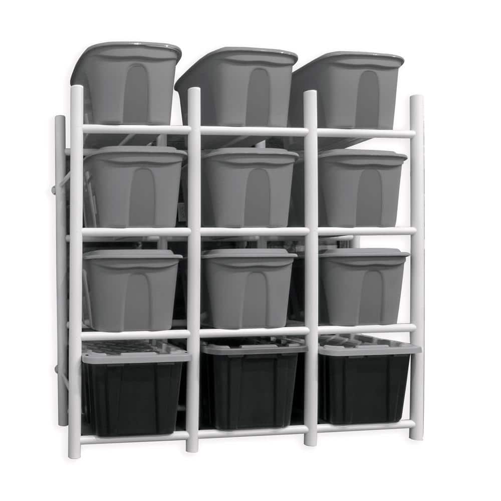 35 Gal. Bin Warehouse Rack 12 Tote - Hercitys