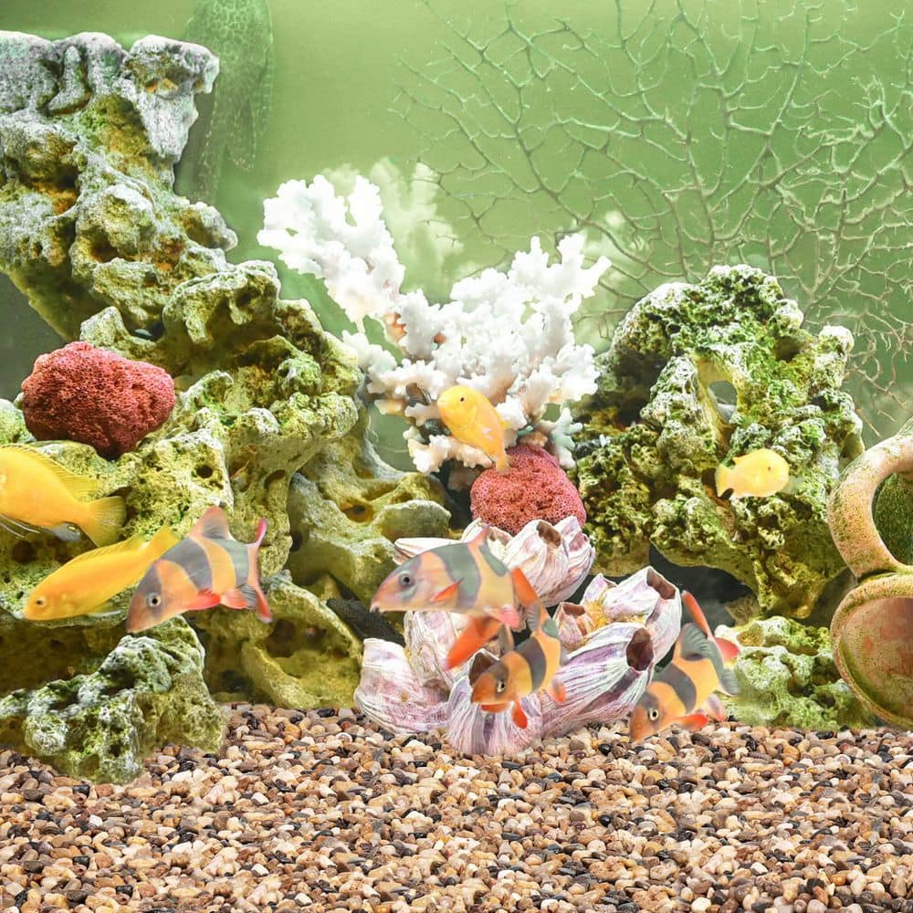 . 05 cu. ft. per bag Small (1/5 in. ) Mixed Color Matte Texture Natural Pebbles Sand for Plants and Gardens(5 lb. Bag) - Hercitys