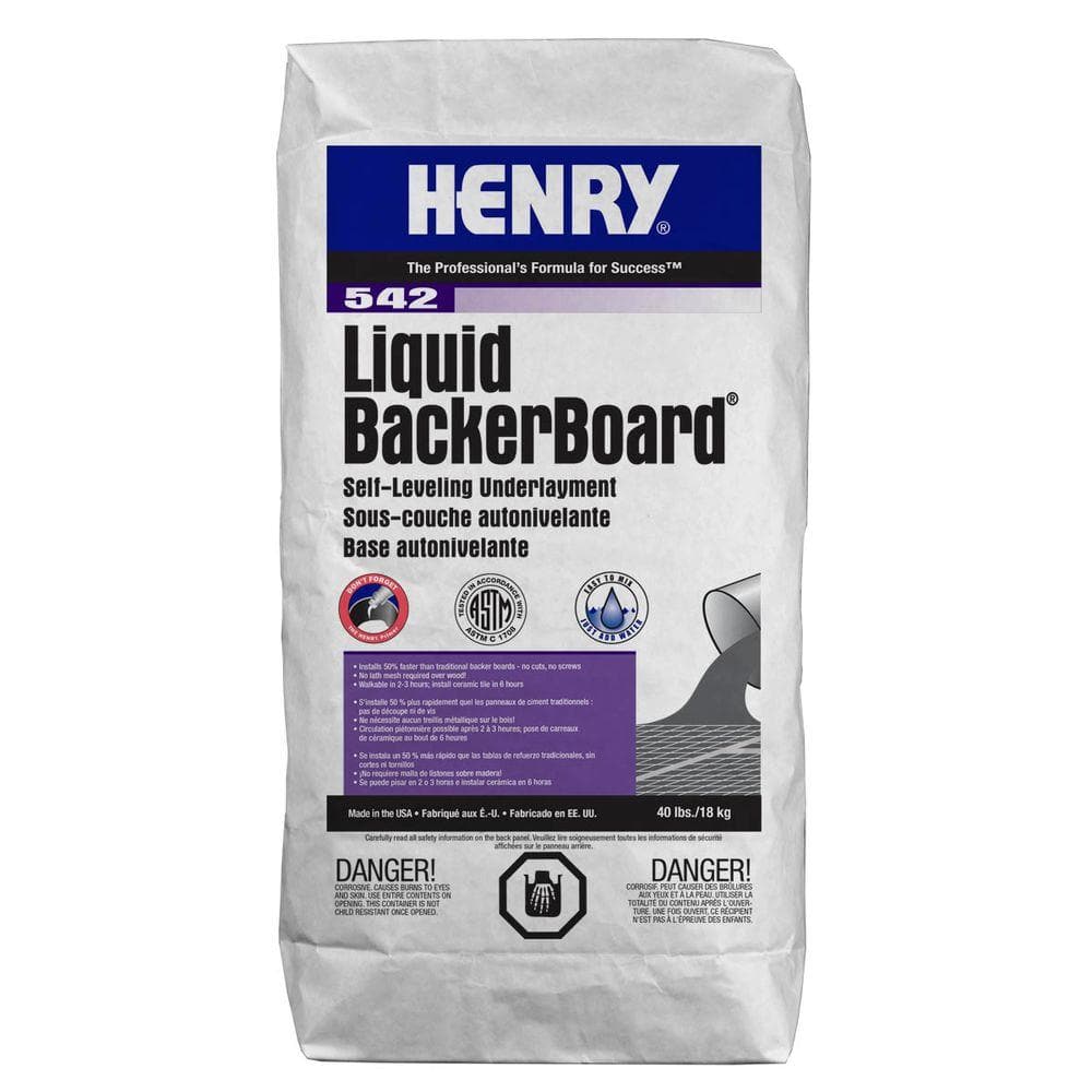 542 Liquid Backer Board 40 lbs. Self-leveling Underlayment - Hercitys