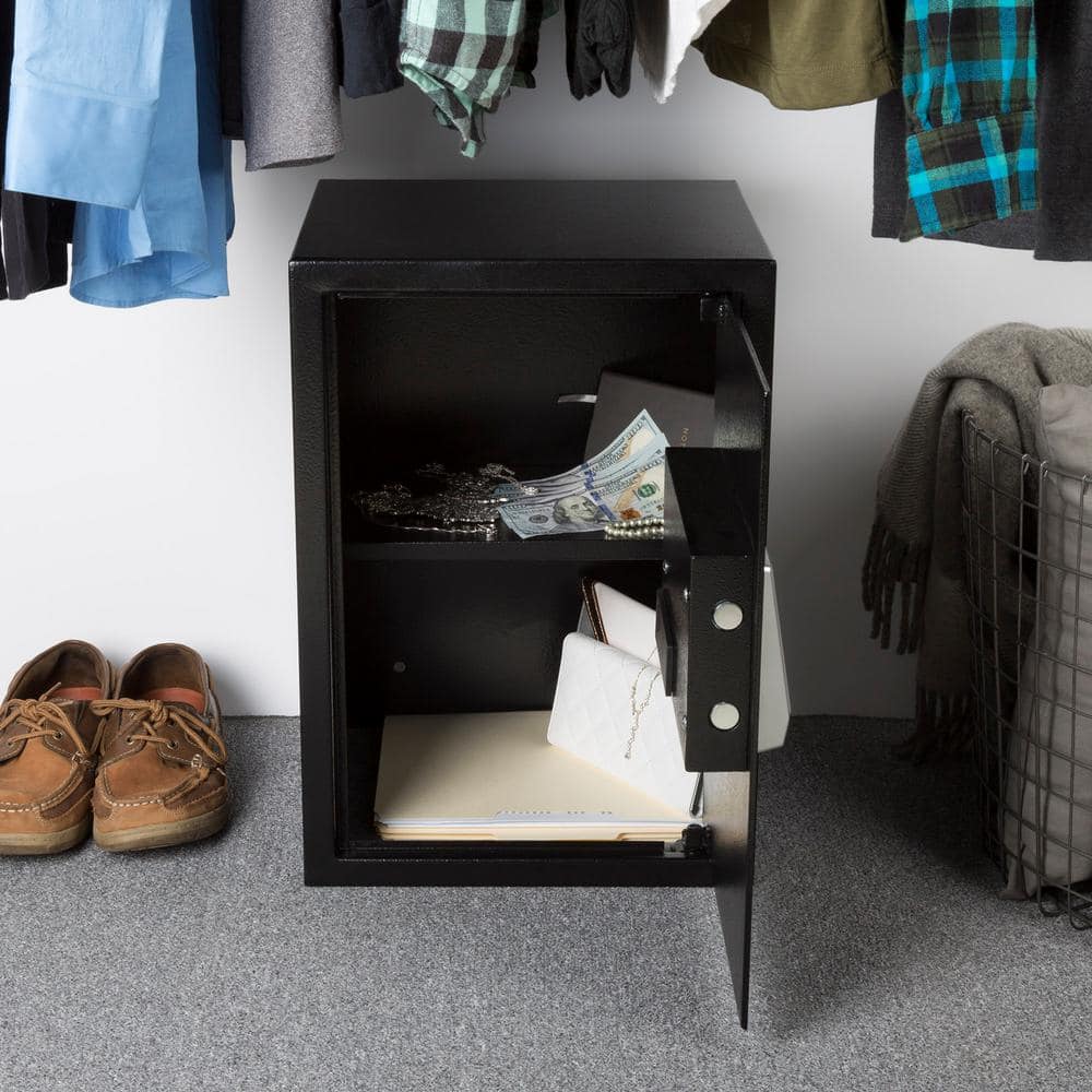 1.85 cu. ft. Electronic Extra Large Safe, Black - Hercitys