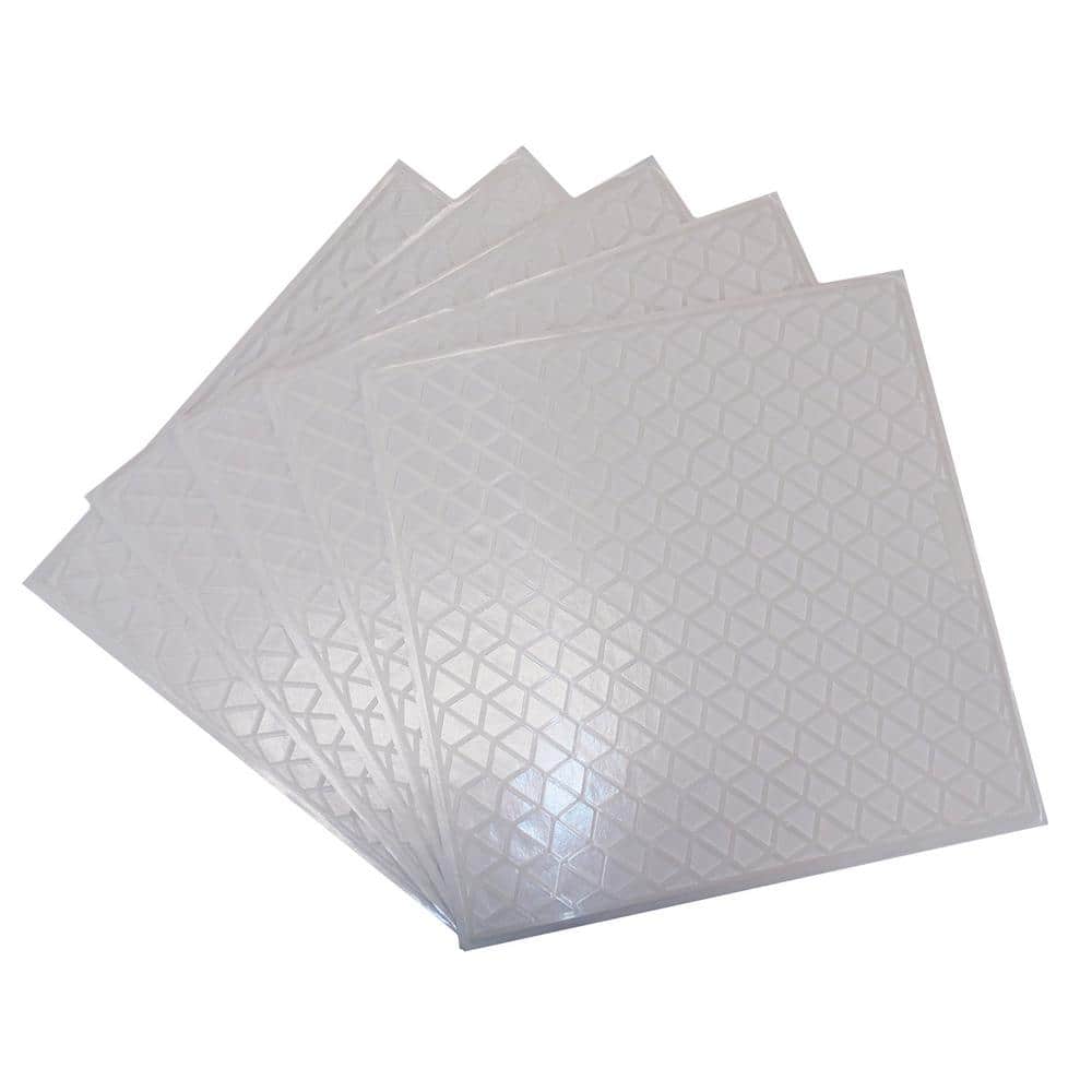 12 in. x 12 in. Adhesive Mosaic Mesh Backer Suppor and Leveler (5-PacK) - Hercitys