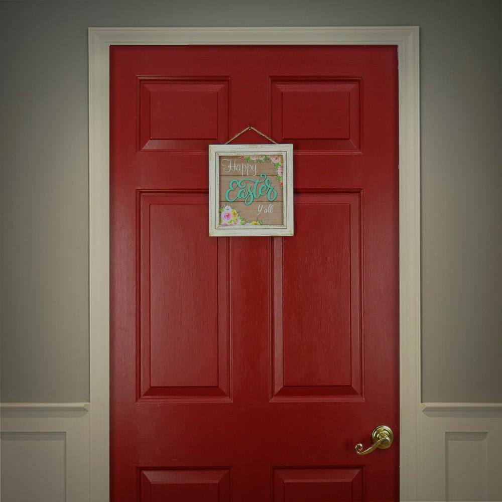 10 in. Happy Easter Y’all Wall Sign - Hercitys