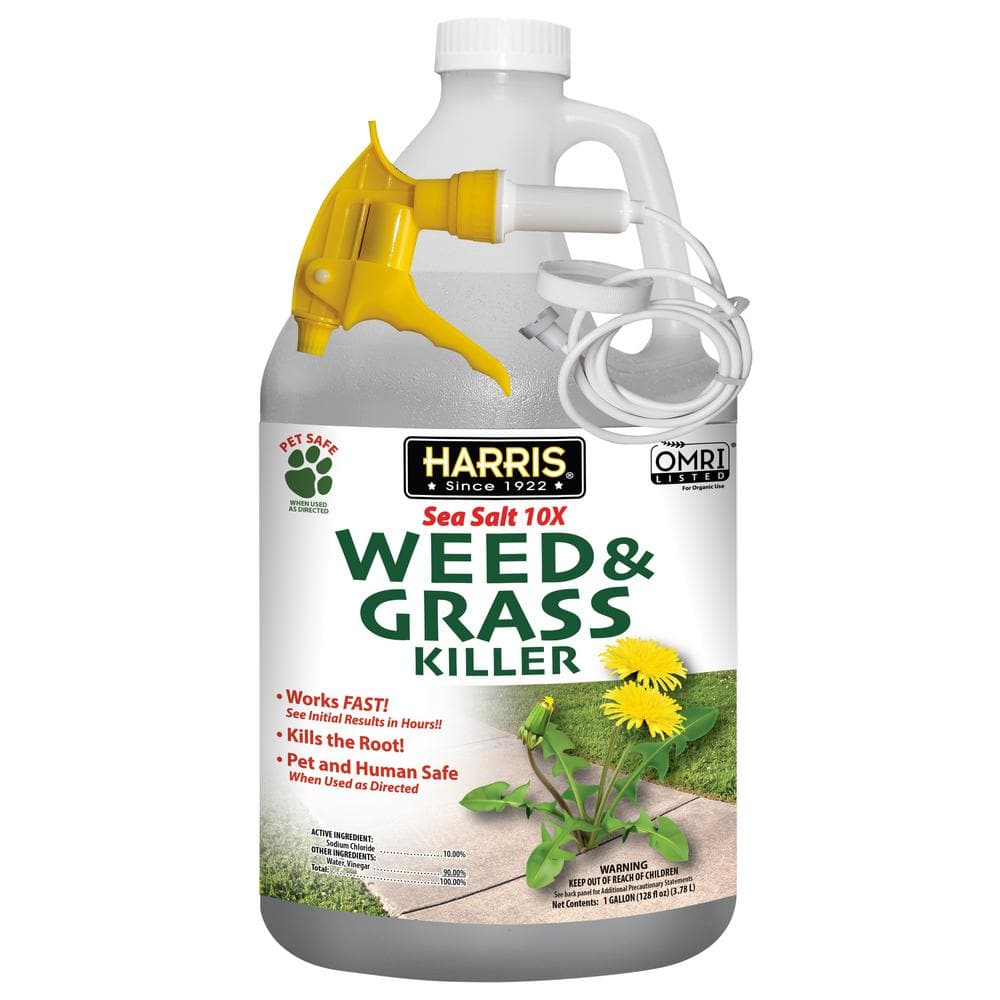 128 oz. Sea Salt Weed and Grass Killer - Hercitys