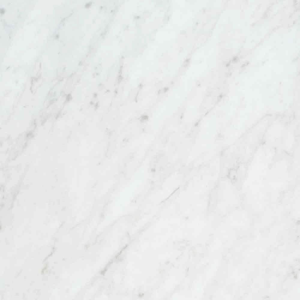 5 ft. x 12 ft. Laminate Sheet in White Carrara with Standard Fine Velvet Texture Finish - Hercitys