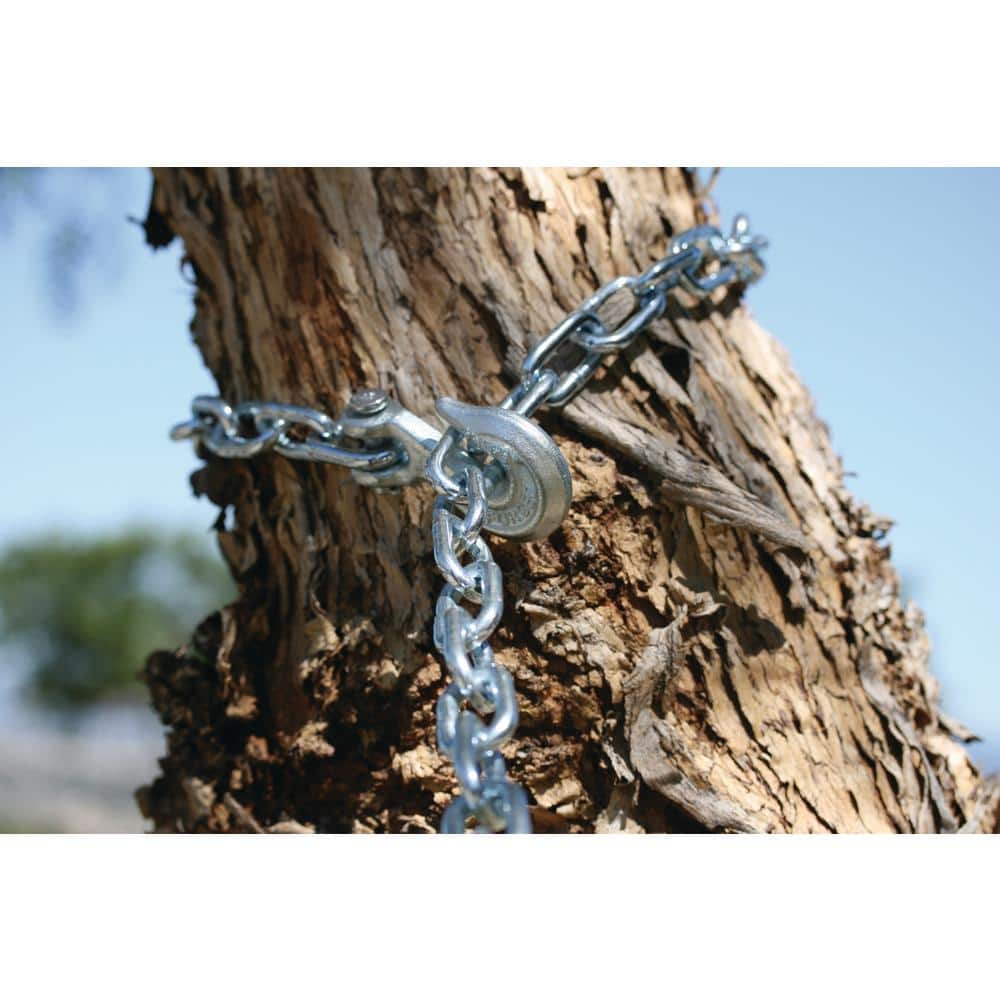 5/16 in. x 50 ft. Grade 30 Zinc Plated Steel Proof Coil Chain - Hercitys