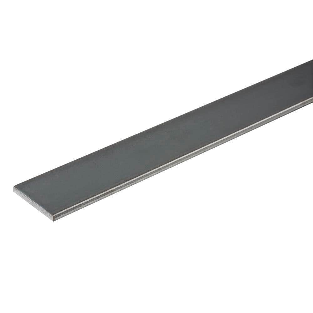 3/4 in. x 6 ft. – 1/8 in. Thick Plain Steel Flat Bar - Hercitys
