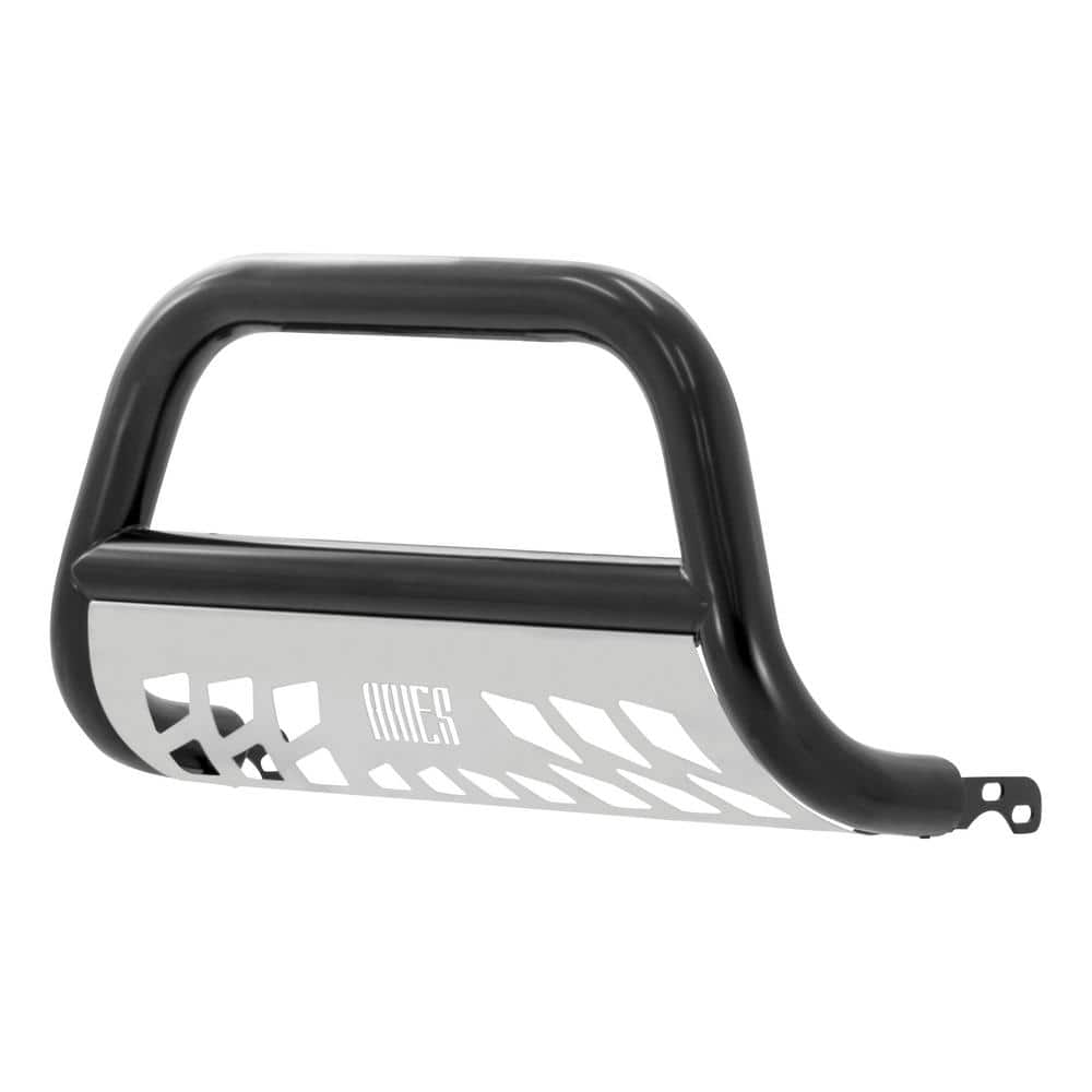 3-Inch Black Steel Bull Bar, No-Drill, Select Honda Pilot, Ridgeline - Hercitys