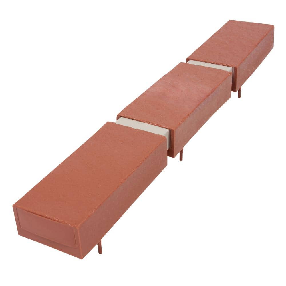 25 ft. Decorative Plastic Brick Edging - Hercitys
