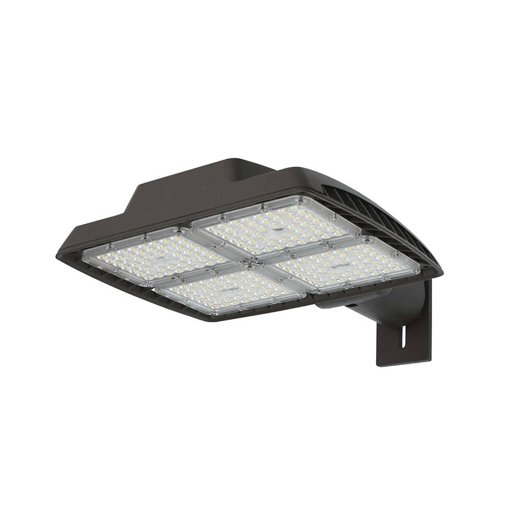 1300W Equivalent Integrated LED Commercial Bronze Dusk to Dawn Area Light, 21,000 Lumens, 4000K - Hercitys