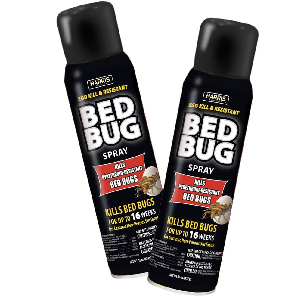 16 oz. Egg Kill and Resistant Bed Bug Spray (2-Pack) - Hercitys