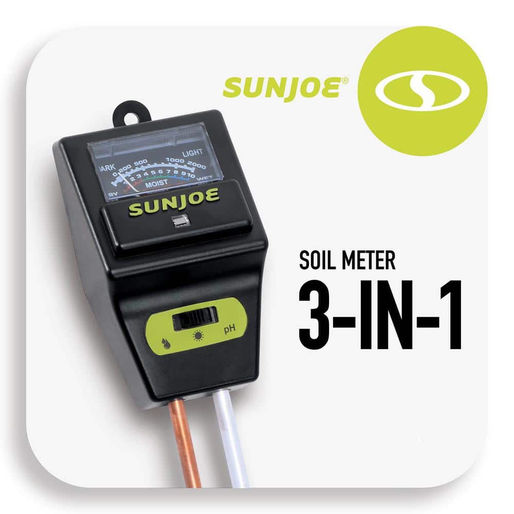 3-In-1 Soil Meter with Moisture, PH and Light Meter for Indoor/Outdoor Gardens - Hercitys