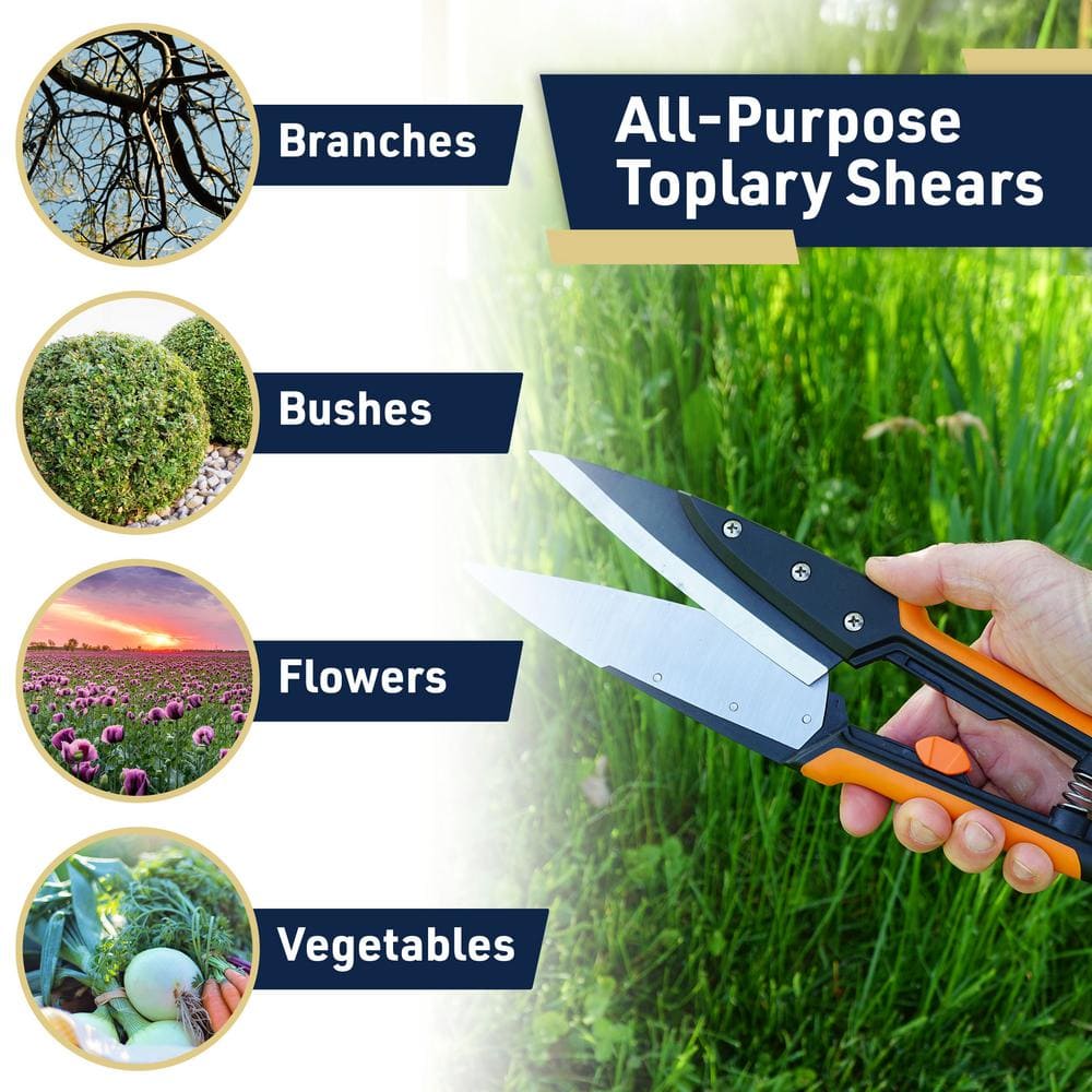 0.75 in. Garden Clippers Hedge Shears-Pruning Shears - Hercitys