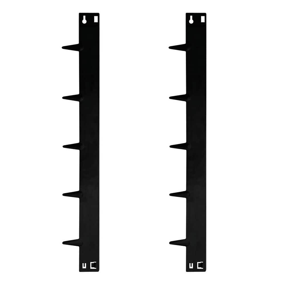 42 in. H x 5 in. W Black 2-Pack Heavy Duty Corten Metal Landscape Edging - Hercitys