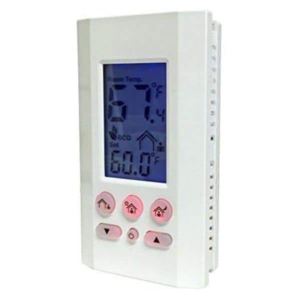 1-Day 1-Pole Battery Powered Non-Programmable Thermostat - Hercitys