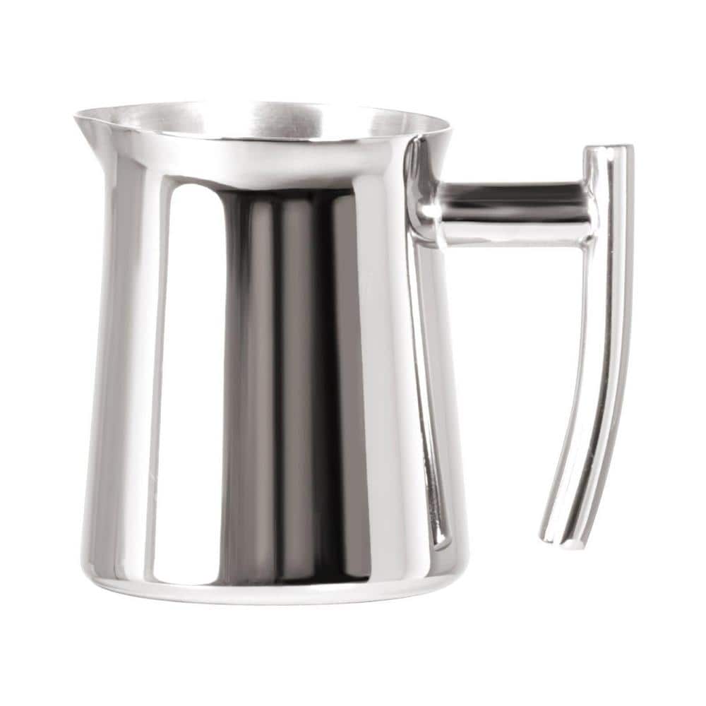 10 fl.oz Silver Stainless Steel Creamer, mirror finish - Hercitys