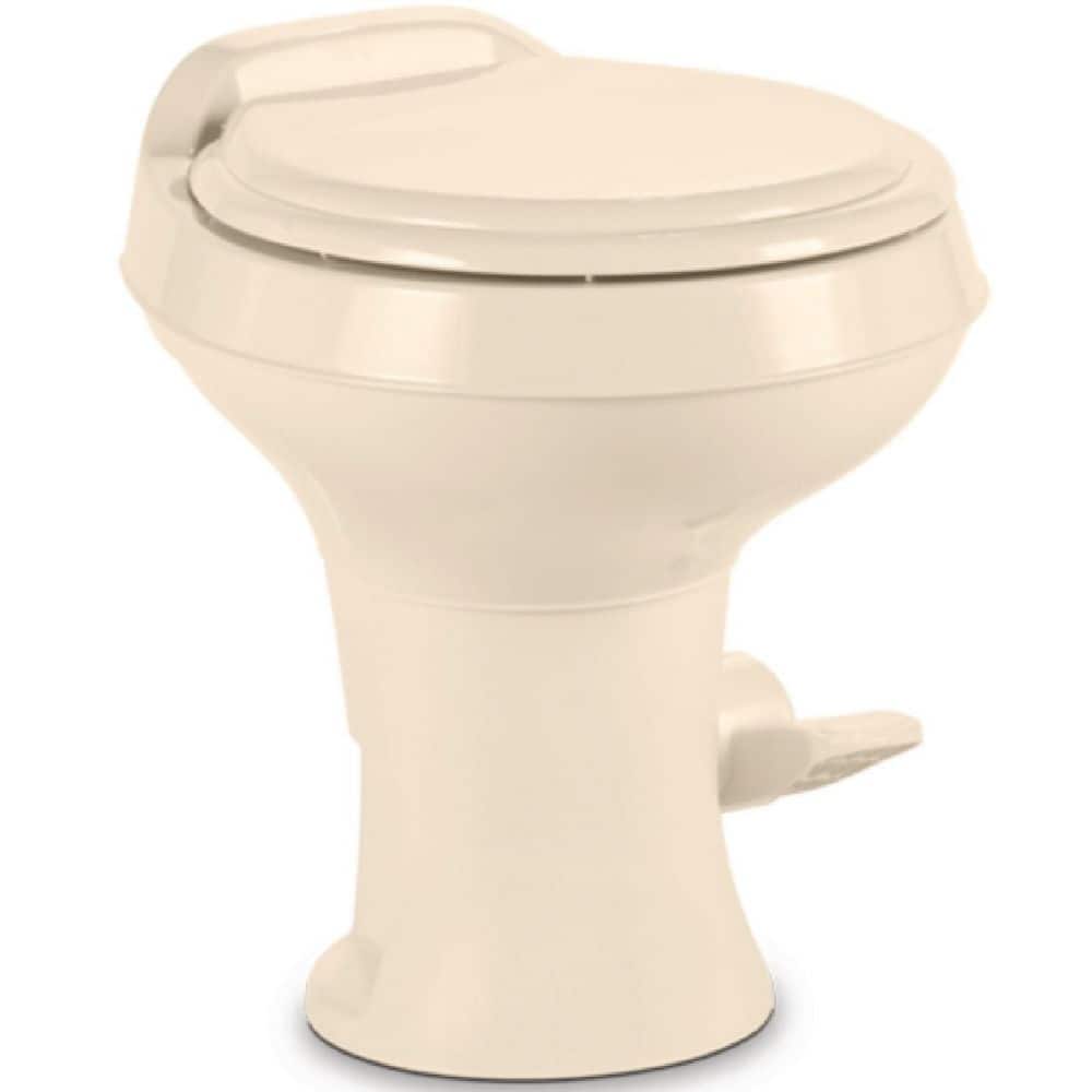 300 Series Toilet without Sprayer, Low Profile-White, Color: Bone - Hercitys