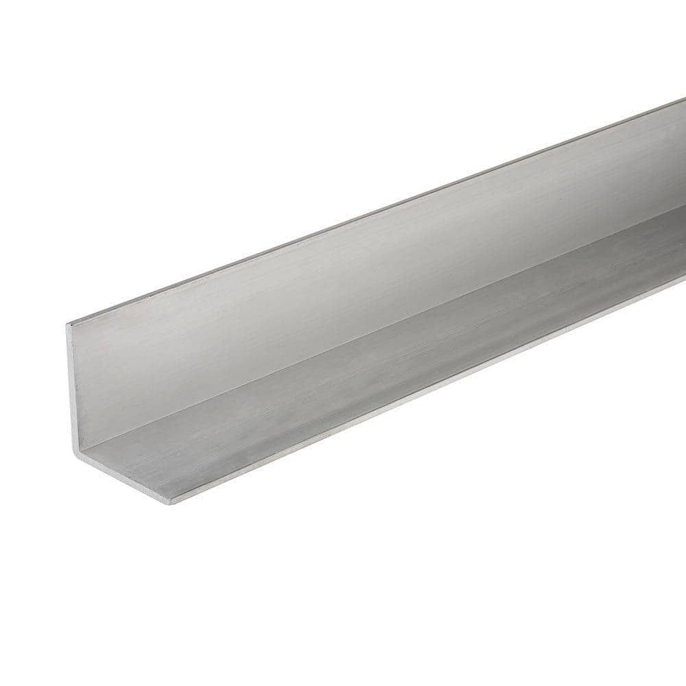 3/4 in. x 8 ft. – 1/20 in. Thick Aluminum Angle - Hercitys
