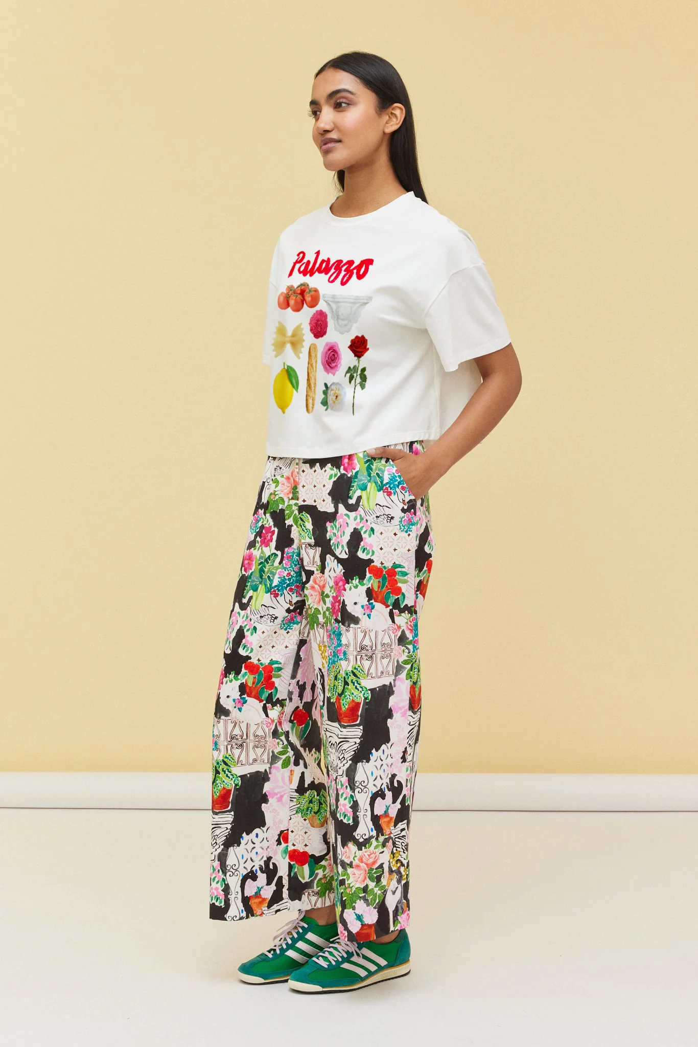 WEEKEND TEE - PALAZZO - Hercitys