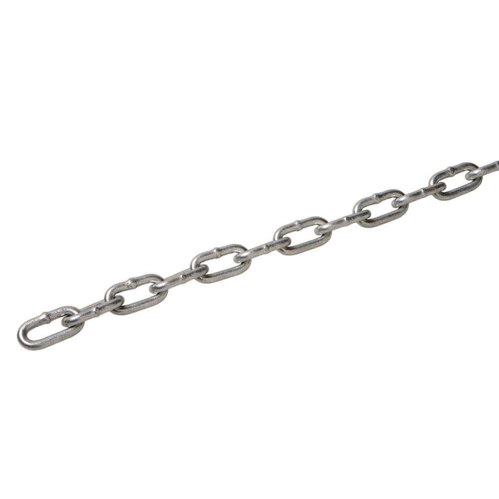 1/4 in. x 70 ft. Grade 30 Galvanized Steel Proof Coil Chain - Hercitys