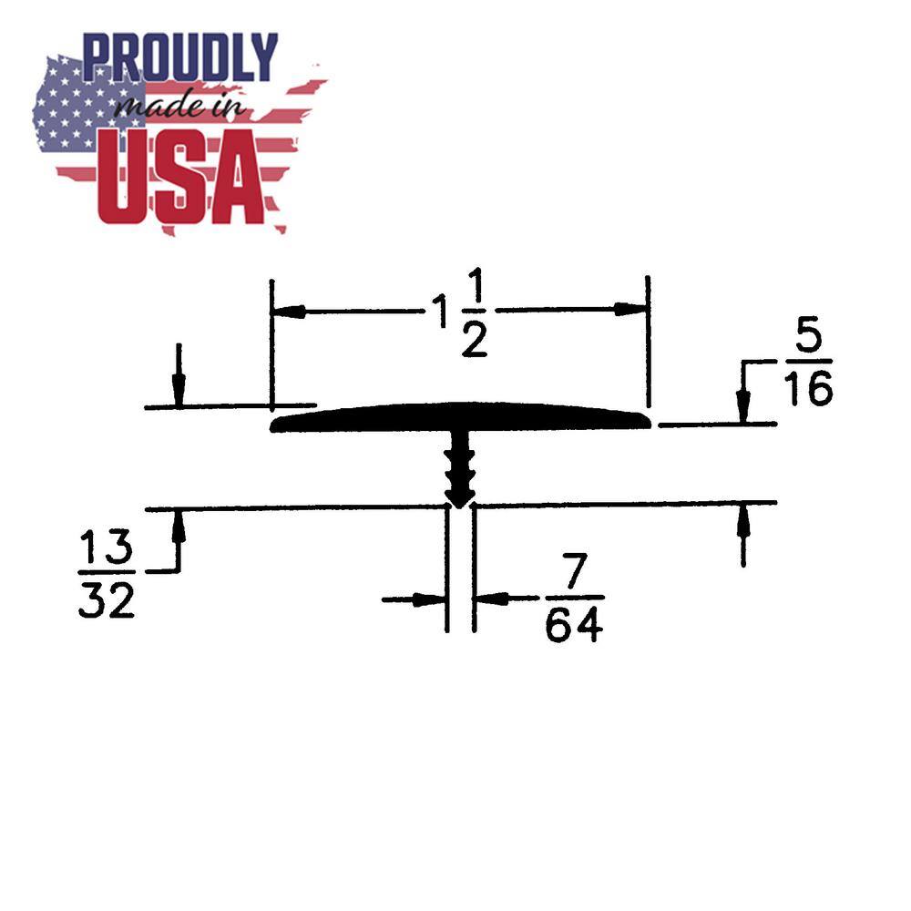 1-1/2 in. Maple Flexible Polyethylene Center Barb Hobbyist Pack Bumper Tee Moulding Edging 12 ft. long Coil - Hercitys